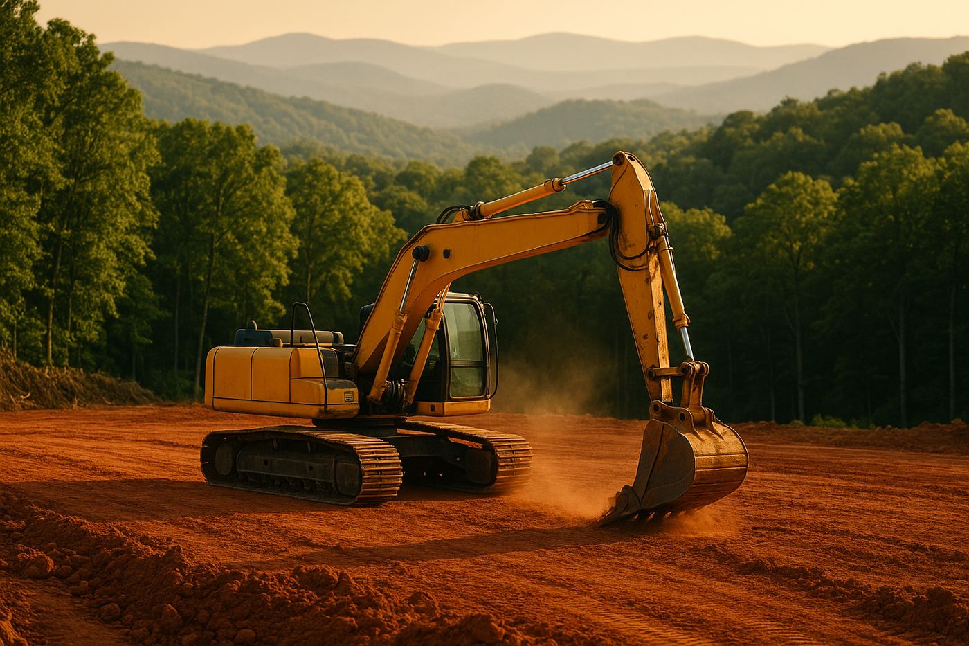 Representative excavation & site work imagery for L&S Excavation in Greater Chattanooga, TN & North Georgia